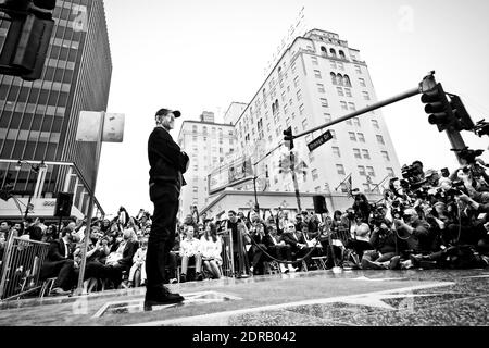 Ron Howard est honoré de sa deuxième étoile sur le Hollywood Walk of Fame le 10 décembre 2015 à Los Angeles, Californie. Photo de Lionel Hahn/AbacaUsa.com Banque D'Images