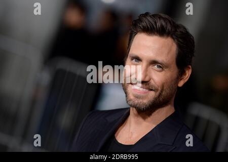 Edgar Ramirez assiste à la première de Warner Bros point Break au Théâtre chinois de Los Angeles, CA, USA, le 15 décembre 2015. Photo de Lionel Hahn/ABACAPRESS.COM Banque D'Images