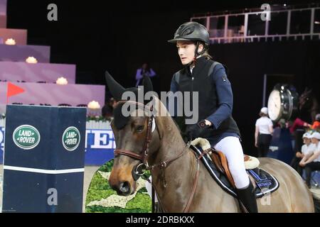 MATHILDE PINAULT (FILLE DE FRANÇOIS-HENRI PINAULT) - LONGINES MASTER PARIS 2015 - JOUR 2 photo par Nasser Berzane/ABACAPRESS.COM Banque D'Images