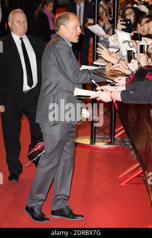 WOODY HARRELSON - ARRIVEES PREMIERE DU FILM 'JEUX DE LA FAIM - LA REVOLTE - PARTIE 2' AU GRAND REX PHOTO PAR Nasser Berzane/ABACAPRESS.COM Banque D'Images