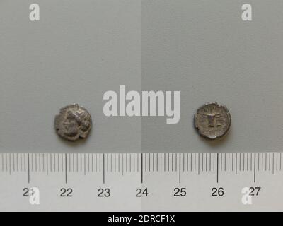 Règle: Cotys IMINT: Thrace, pièce de Cotys I de Thrace, 383–360 av. J.-C., argent, 0.87 g, 6:00, 10.5 mm, fabriqué en Thrace, grec, 4e siècle av. J.-C., Numismatique Banque D'Images