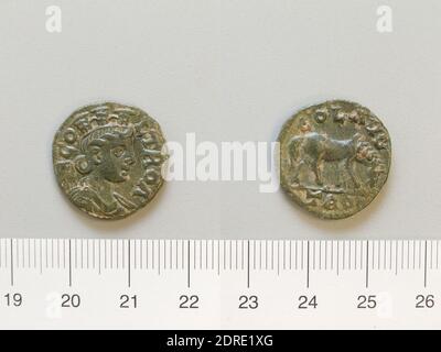 Menthe : Troas d'Alexandrie, pièce de Troas d'Alexandrie, 3ème siècle A.D.?, cuivre, 4.13 g, 1:00, 20.5 mm, fabriqué en Troas d'Alexandrie, grec, 3ème siècle A.D., Numismatique Banque D'Images