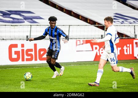 Copenhague, Danemark. 20 décembre 2020. Emmanuel Sabbi (11) d'Odense Boldklub vu lors du match 3F Superliga entre le FC Copenhague et Odense Boldklub à Parken, Copenhague. (Crédit photo : Gonzales photo/Alamy Live News Banque D'Images