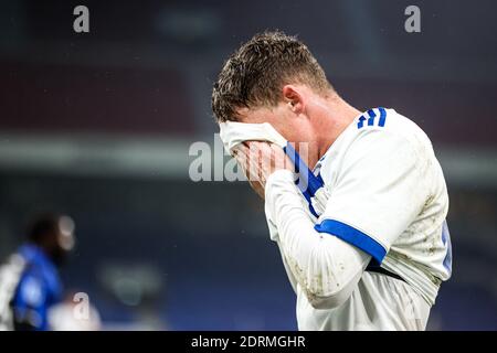 Copenhague, Danemark. 20 décembre 2020. PEP Biel (16) du FC Copenhague vu lors du match 3F Superliga entre le FC Copenhague et Odense Boldklub à Parken, Copenhague. (Crédit photo : Gonzales photo/Alamy Live News Banque D'Images