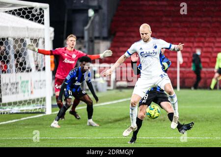 Copenhague, Danemark. 20 décembre 2020. Nicolai Boilesen (20) du FC Copenhague vu lors du 3F Superliga match entre le FC Copenhague et Odense Boldklub à Parken, Copenhague. (Crédit photo : Gonzales photo/Alamy Live News Banque D'Images