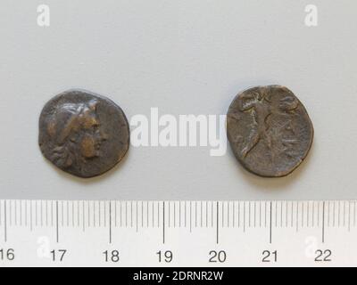 Menthe: Elis, pièce de Elis, 271–191 av. J.-C., Bronze, 2.57 g, 3:00, 18 mm, fabriqué en Elis, Elis, grec, 3e–2e siècle av. J.-C., Numismatique Banque D'Images