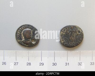 Règle: Licinius IIMint: Nicomedia, 1 Nummus de Licinius II de Nicomedia, 317–18, bronze Argentiferous, 2.96 g, 6:00, 19.2 mm, fait en Nicomedia, Bithynia, romain, 4ème siècle, Numismatique Banque D'Images