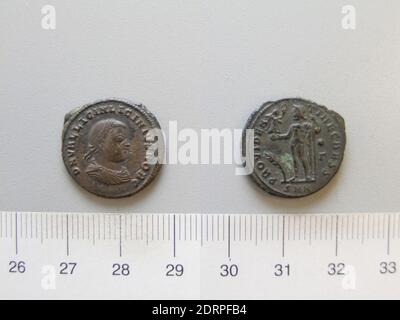 Règle: Licinius IIMint: Nicomedia, 1 Nummus de Licinius II de Nicomedia, 319–24, bronze Argentiferous, 3.74 g, 12:00, 20.3 mm, fait en Nicomedia, Bithynia, romain, 4ème siècle, Numismatique Banque D'Images