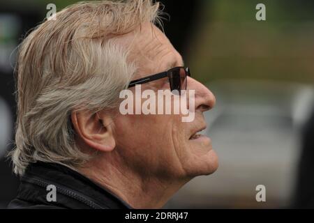 William Roache MBE photographié lors des championnats britanniques par 3 de 2015 qui se tiennent à Nailcote Hall, Balsall Common, Warwickshire., Angleterre. Août, 2 Banque D'Images