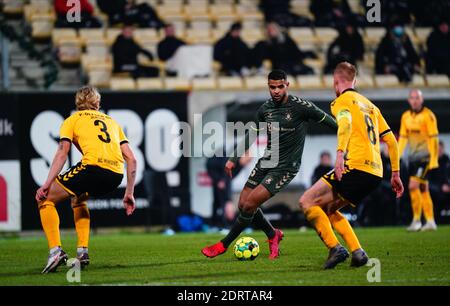 CASA Arena, Horsens, Danemark. 20 décembre 2020. Andreas MaxsÃ'of BrÃ¸ndby during AC Horsens and BrÃ¸ndby on CASA Arena, Horsens, Danemark. Kim Price/CSM/Alamy Live News Banque D'Images