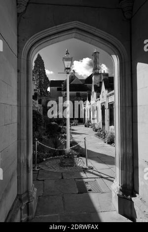 The Thomas Truesdale Hospital, Scotgate, Stamford Town, Lincolnshire County, Angleterre, Royaume-Uni Banque D'Images