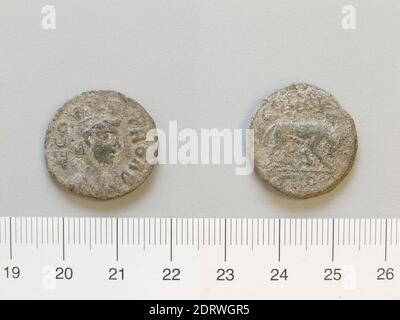 Menthe : Troas d'Alexandrie, pièce de Troas d'Alexandrie, 200–250, cuivre, 5.83 g, 4:00, 21.2 mm, fabriqué à Troas d'Alexandrie, romain, 3e siècle, numismatique Banque D'Images