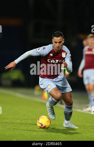 West Bromwich, Royaume-Uni. 20 décembre 2020. Anwar El Ghazi de Aston Villa en action. Première League, West Bromwich Albion / Aston Villa aux Hawthorns à West Bromwich, Midlands, le dimanche 20 décembre 2020. Cette image ne peut être utilisée qu'à des fins éditoriales. Utilisation éditoriale uniquement, licence requise pour une utilisation commerciale. Aucune utilisation dans les Paris, les jeux ou les publications d'un seul club/ligue/joueur. photo par Andrew Orchard/Andrew Orchard sports Photography/Alamy Live News crédit: Andrew Orchard sports Photography/Alamy Live News Banque D'Images