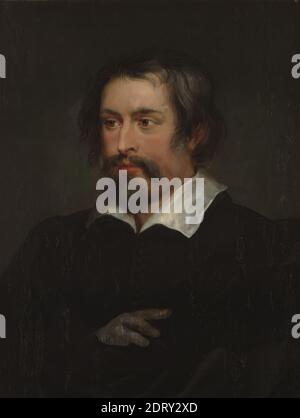 Artiste, copie après: Peter Paul Rubens, flamand, 1577–1640, Portrait d'un homme inconnu, 17ème siècle, huile sur panneau, 66 × 50.8 cm (26 × 20 in.), non en vue, 17ème siècle, peintures Banque D'Images