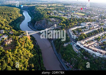 Bristol Balloon Fiesta Banque D'Images