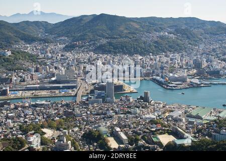 Ville de Nagasaki, Japon Banque D'Images