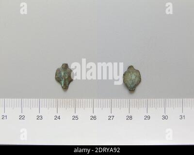 Menthe: Seleucia ad Tigrim, pièce de Seleucia ad Tigrim, 1er siècle, cuivre, 0.45 g, 14.2 mm, fabriquée en Seleucia ad Tigrim, Mésopotamie, romaine, 1er siècle, Numismatique Banque D'Images