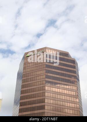 Orlando, Floride, États-Unis - 20 février 2020 : bâtiment dans le centre-ville d'Orlando, Floride, États-Unis Banque D'Images