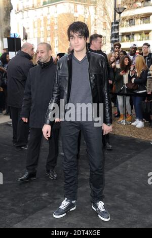 Alain-Fabien Delon assiste à la présentation de la collection hommes automne-hiver 2014/2015 de Dior, qui s'est tenue au tennis Club de Paris, en France, le 18 janvier 2014. Photo d'Alban Wyters/ABACAPRESS.COM Banque D'Images