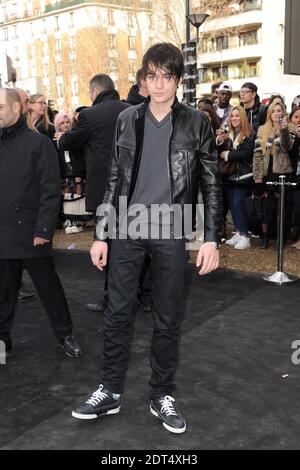 Alain-Fabien Delon assiste à la présentation de la collection hommes automne-hiver 2014/2015 de Dior, qui s'est tenue au tennis Club de Paris, en France, le 18 janvier 2014. Photo d'Alban Wyters/ABACAPRESS.COM Banque D'Images