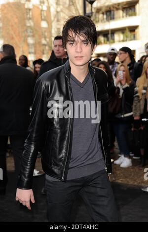 Alain-Fabien Delon assiste à la présentation de la collection hommes automne-hiver 2014/2015 de Dior, qui s'est tenue au tennis Club de Paris, en France, le 18 janvier 2014. Photo d'Alban Wyters/ABACAPRESS.COM Banque D'Images