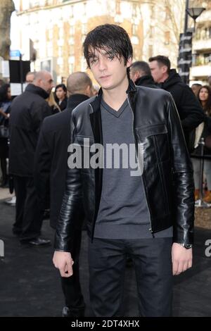 Alain-Fabien Delon assiste à la présentation de la collection hommes automne-hiver 2014/2015 de Dior, qui s'est tenue au tennis Club de Paris, en France, le 18 janvier 2014. Photo d'Alban Wyters/ABACAPRESS.COM Banque D'Images