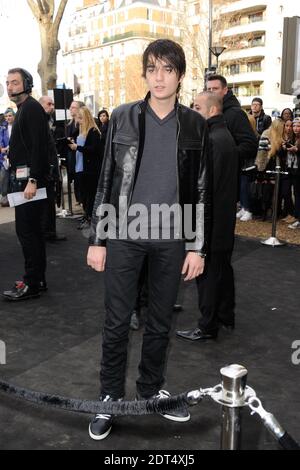 Alain-Fabien Delon assiste à la présentation de la collection hommes automne-hiver 2014/2015 de Dior, qui s'est tenue au tennis Club de Paris, en France, le 18 janvier 2014. Photo d'Alban Wyters/ABACAPRESS.COM Banque D'Images