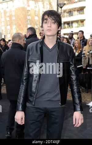 Alain-Fabien Delon assiste à la présentation de la collection hommes automne-hiver 2014/2015 de Dior, qui s'est tenue au tennis Club de Paris, en France, le 18 janvier 2014. Photo d'Alban Wyters/ABACAPRESS.COM Banque D'Images