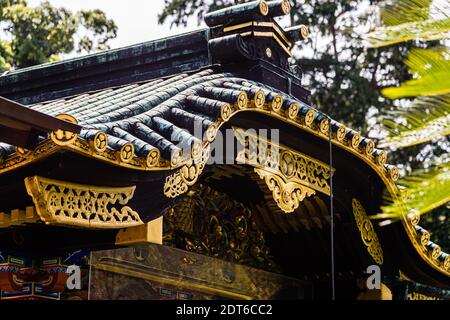 Kunozan Toshogu à Shizuoka, Japon Banque D'Images