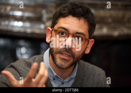 Manu Payet assister à l'aperçu de la situation Amoureuse : c'est complet à Lille, France, le 25 février 2014. Photo de Sylvain Lefevre/ABACAPRESS.COM Banque D'Images