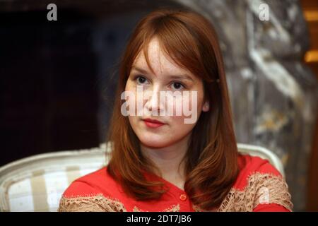 ANAIS Demoustier assister à l'aperçu de la situation Amoureuse : c'est complet à Lille, France, le 25 février 2014. Photo de Sylvain Lefevre/ABACAPRESS.COM Banque D'Images