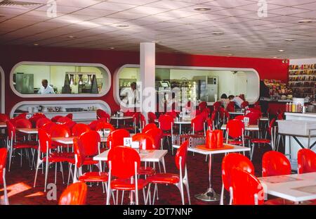 Café-restaurant, Kutscher's Hotel and Resort, Thompson, New York, États-Unis, John Margolies Roadside America Photograph Archive, 1978 Banque D'Images