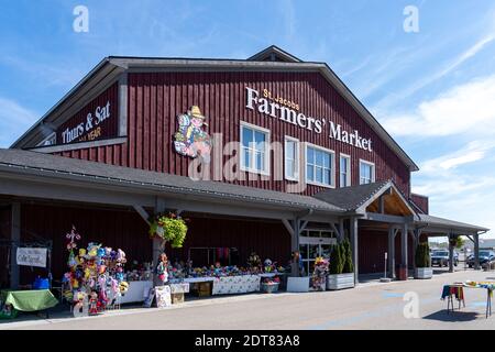 Jacobs Farmer's Market à Jacobs, Ontario, Canada Banque D'Images