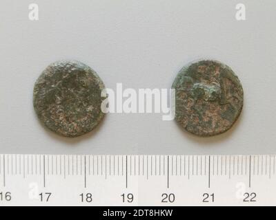 Menthe: Elis, pièce de Elis, 271–191 av. J.-C., cuivre, 4.20 g, 1:00, 19 mm, fabriqué à Elis, Elis, grec, 3e–2e siècle av. J.-C., Numismatique Banque D'Images