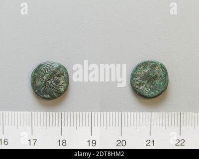 Menthe: Elis, pièce de Elis, 3ème siècle avant J.-C., cuivre, 2.45 g, 9:00, 13.5 mm, fabriqué en Elis, Elis, grec, 3ème siècle avant J.-C., Numismatique Banque D'Images