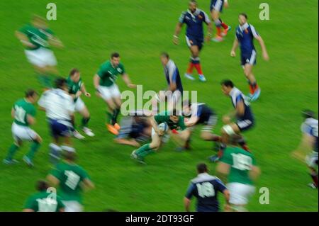 Brian O'Driscoll d'Irland lors du match de rugby des 6e nations, France contre Irlande à Stade de France, Saint-Denis, France, le 15 mars 2014. Photo de Philipe Montigny/ABACAPRESS.COM Banque D'Images