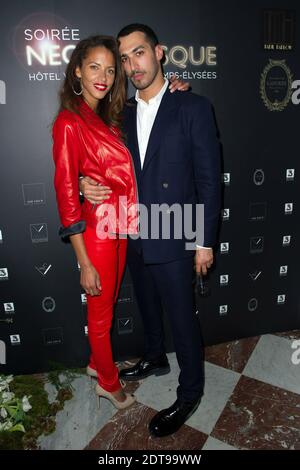 Noemie Lenoir assiste à la fête Neo Burlesque tenue à l'Hôtel Vernet à Paris, France, le 20 mars 2014. Photo de Laurent Zabulon/ABACAPRESS.COM Banque D'Images