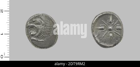 Règle: Hekattomnos, Satrap of Caria 392/1-377/6 C.-B. drachm of Hekattomnos, Satrap of Caria, 392/91–377/76 C.-B., argent, 4.22 g, 15 mm, fabriqué en Uncertain, Caria, grec, 4e siècle C.-B., Numismatique Banque D'Images