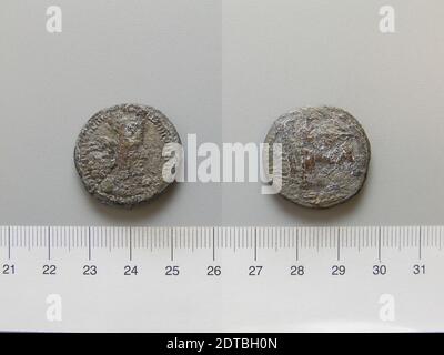 Règle: Shanur IMINT: Seleucia ad Tigrim, pièce de Shapur I de Seleucia ad Tigrim, A.D. 241–72, cuivre, 10.25 g, 12:00, 25.9 mm, fait en Seleucia ad Tigrim, Mésopotamie, Persique, 3ème siècle A.D., Numismatique Banque D'Images