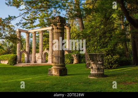 Le parc et les jardins de Guild Park Guild Inn Estate Scarborough Toronto Ontario Canada Banque D'Images