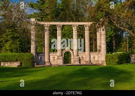 Le parc et les jardins de Guild Park Guild Inn Estate Scarborough Toronto Ontario Canada Banque D'Images