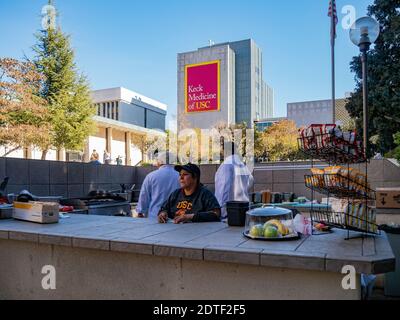 Los Angeles, 18 JANVIER 2013 - Food court of Health Sciences Campus Banque D'Images