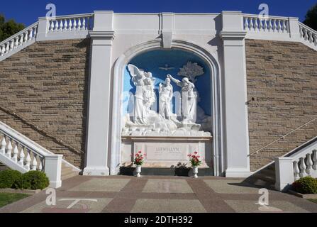 Glendale, Californie, États-Unis 21 décembre 2020 UNE vue générale de l'atmosphère de Forest Lawn Memorial Park le 21 décembre 2020 à Glendale, Californie, États-Unis. Photo par Barry King/Alay stock photo Banque D'Images