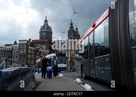 La vie quotidienne à Amsterdam. Vie quotidienne à Amsterdam. Banque D'Images