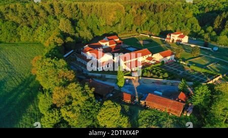 Villa Borg romaine dans le quartier de Borg, Perl, Sarre, Allemagne Banque D'Images