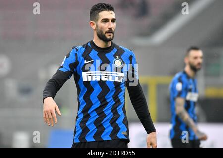 Milan, Italie. 20 décembre 2020. Roberto Gagliardini (5) de l'Inter Milan vu dans la série UN match entre l'Inter Milan et Spezia à San Siro à Milan. (Crédit photo: Gonzales photo - Tommaso Fimiano). Banque D'Images