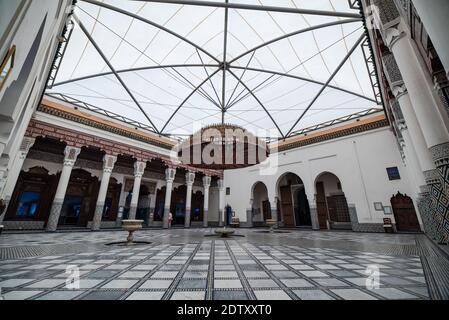 Paysage intérieur du Maroc Banque D'Images