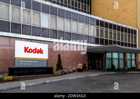 Le siège social mondial de Kodak se trouve à Rochester, NY, États-Unis . Banque D'Images