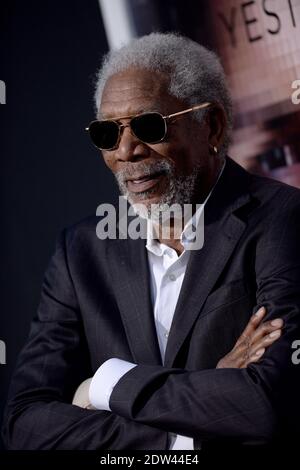 Morgan Freeman assiste à la première de Warner Bros. Pictures transcendance au Regency Village Theatre de Los Angeles, CA, USA, le 10 avril 2014. Photo de Lionel Hahn/ABACAPRESS.COM Banque D'Images