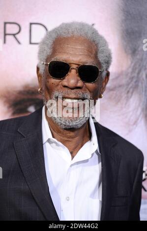 Morgan Freeman assiste à la première de Warner Bros. Pictures transcendance au Regency Village Theatre de Los Angeles, CA, USA, le 10 avril 2014. Photo de Lionel Hahn/ABACAPRESS.COM Banque D'Images